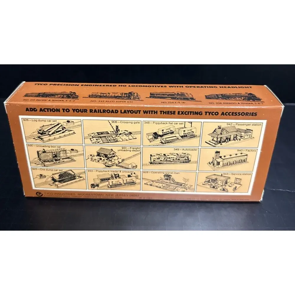 Tyco 935-2 Durango KC 40394 HO Scale Livestock Cattle Car Electric Train Yellow